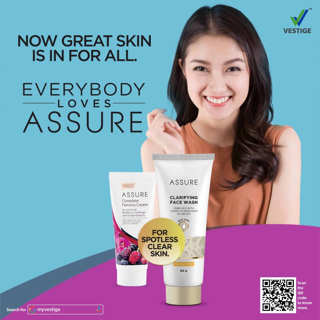 Assure Face Wash Packed With 2 Best Ingredients - Vestige Ghana